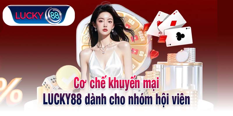 Cơ chế khuyến mại LUCKY88 dành cho nhóm hội viên